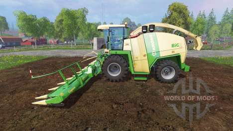Krone Big X 1100 [tank 300000 liters] v1.2 para Farming Simulator 2015