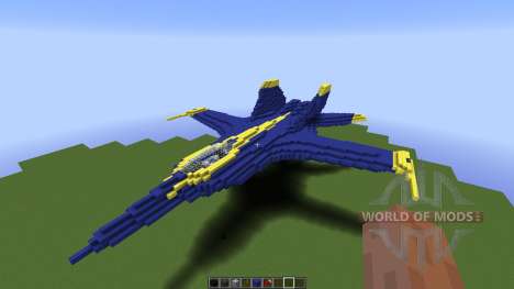 US Navy Blue Angle para Minecraft