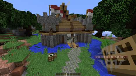 Medieval town para Minecraft