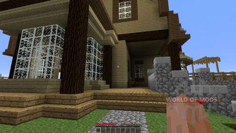 Minecraft map The Mansion para Minecraft