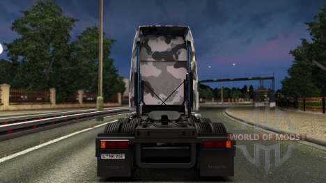 Volvo VNL 670 Urban Camo Skin para Euro Truck Simulator 2