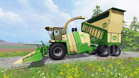 Krone Big X 650 Cargo v4.3 para Farming Simulator 2015