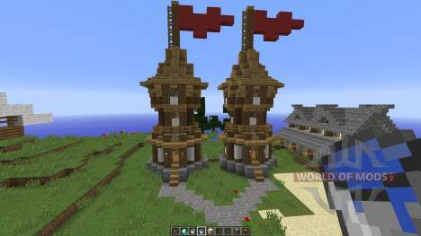 Medieval Village Concept para Minecraft