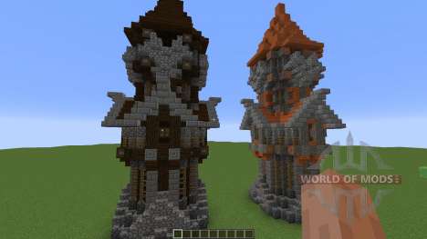 Medieval Tower Assorted Wood Variants para Minecraft