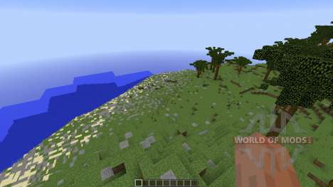 Custom Terrain Volcanic Island para Minecraft