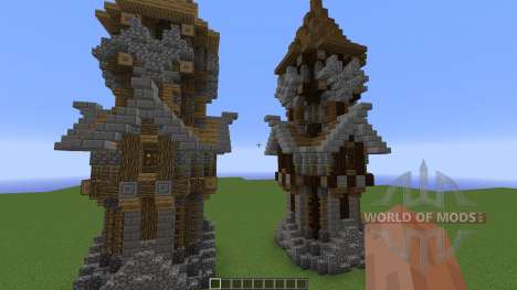 Medieval Tower Assorted Wood Variants para Minecraft