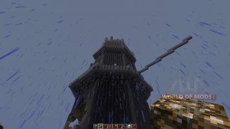 A dragon attack an old tower para Minecraft