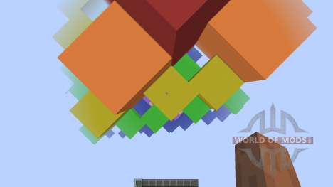 Fibonacci Cube Spiral para Minecraft