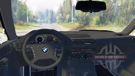 BMW 525iX (E34) Touring para Spin Tires