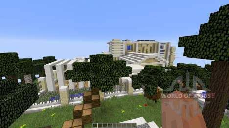 Modern Island Mansion para Minecraft