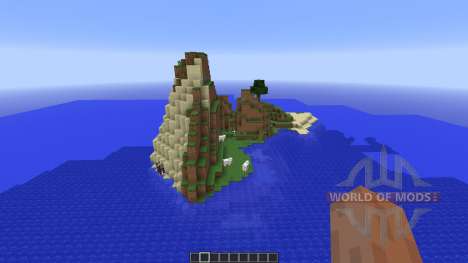 Tropical survival island para Minecraft