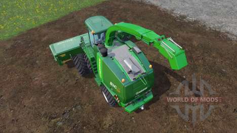 Krone Big X 1100 [twin fronts wheels] para Farming Simulator 2015