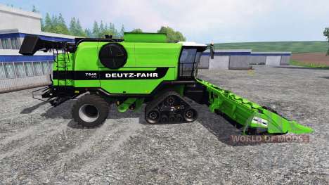 Deutz-Fahr 7545 RTS [green beast] para Farming Simulator 2015