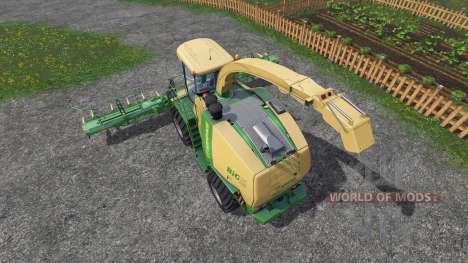 Krone Big X 1100 [inluding cutters] para Farming Simulator 2015
