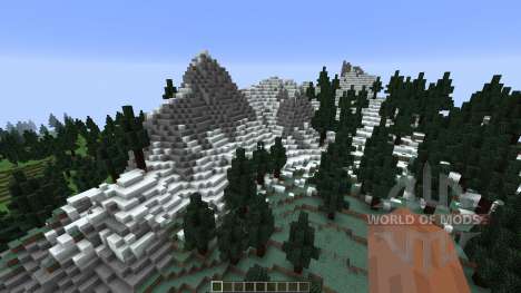Pine Valley Minecraft Custom Terrain para Minecraft