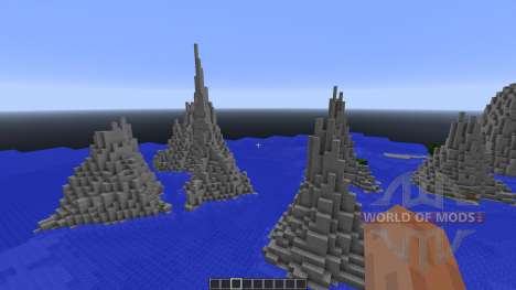 Mountain Island Map para Minecraft