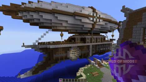 Steampunk Airship Of Thernop para Minecraft