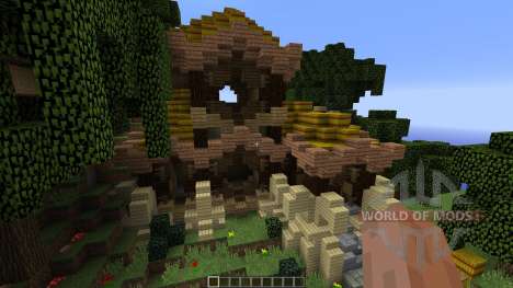 Rustic Asian House para Minecraft