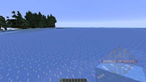 Island of Gelous Winter Map para Minecraft