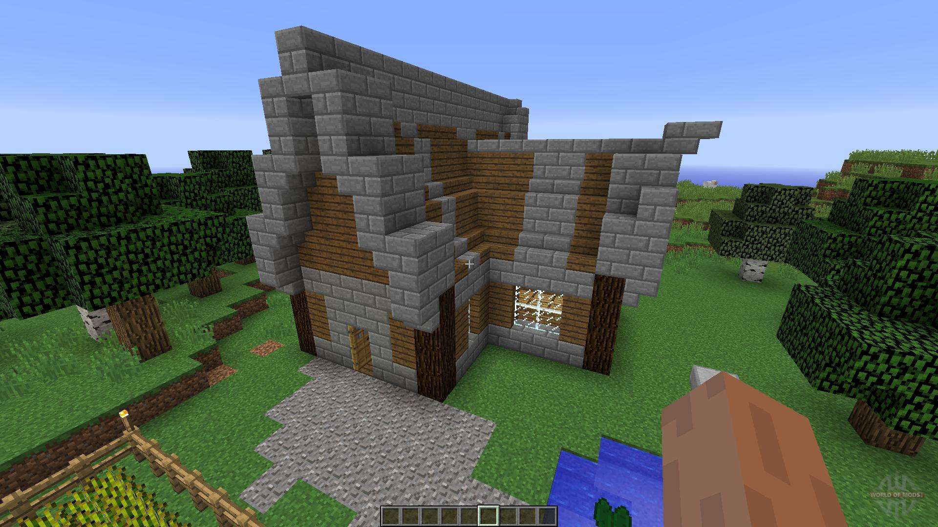 Minecraft Timelapse: Casa de Fazenda (Medieval) 