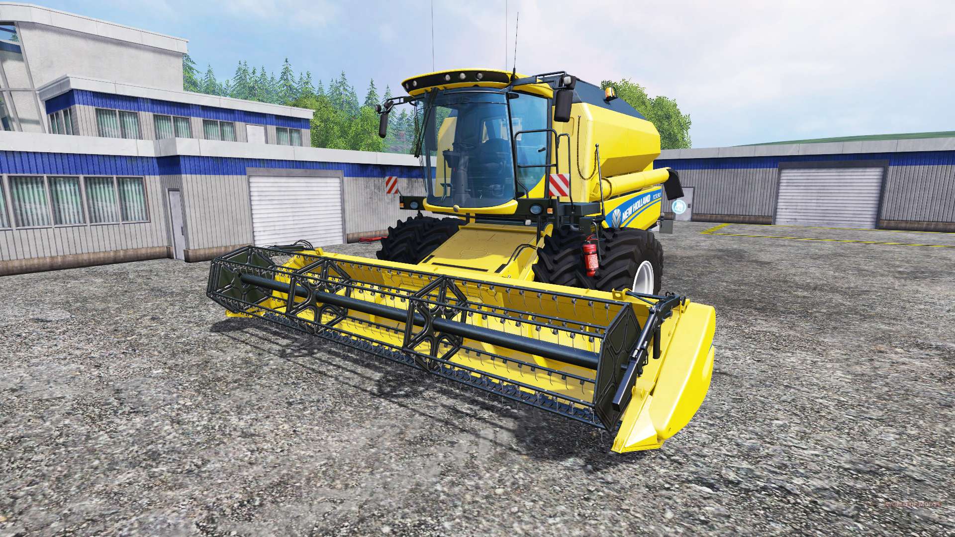 New Holland TC5.90 twin wheels para Farming Simulator 2015