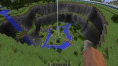 Big Closed Arena in a Dome with souterrains para Minecraft