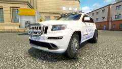 Jeep Grand Cherokee SRT8 v1.2 para Euro Truck Simulator 2