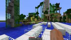 Dead town with parkour zones para Minecraft