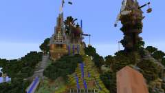 Steampunk ISland para Minecraft