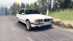 BMW M5 (E34) 1995 v1.1 para Spin Tires