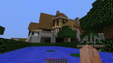 Minecraft map The Mansion para Minecraft