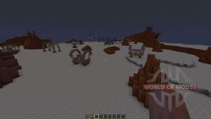 Star Wars Geonosis map para Minecraft