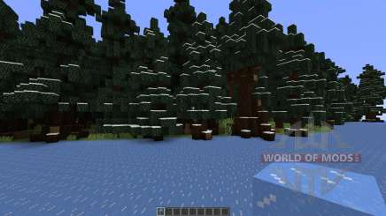 Island of Gelous Winter Map para Minecraft