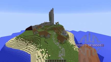 Broken tower island para Minecraft