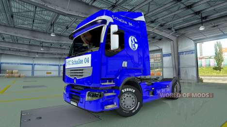 O Schalke 04 pele para Renault para Euro Truck Simulator 2