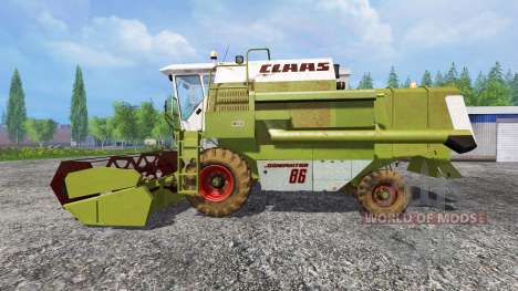 CLAAS Dominator 86 para Farming Simulator 2015