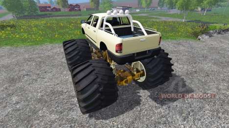 PickUp Monster Truck [super diesel] para Farming Simulator 2015