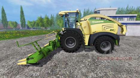 Krone Big X 580 v1.1 para Farming Simulator 2015