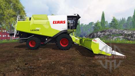 CLAAS Lexion 750 v1.4 para Farming Simulator 2015