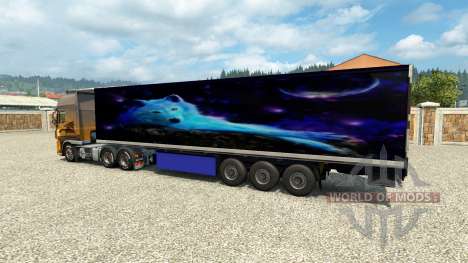 A pele do Lobo trailer para Euro Truck Simulator 2