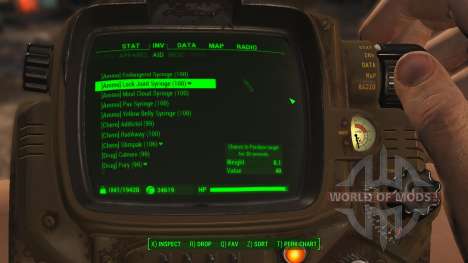 A fácil classificação de itens para Fallout 4
