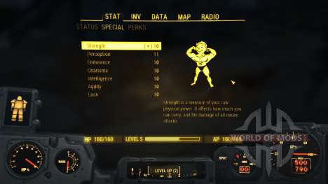 O número máximo de S. P. E. C. I. A. L. para Fallout 4
