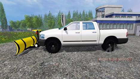 Dodge Pickup [snowplow] para Farming Simulator 2015