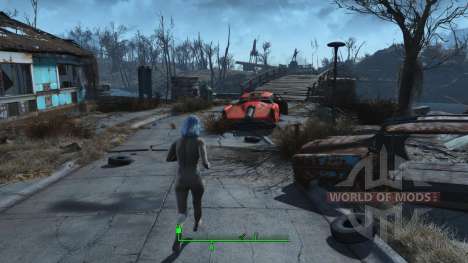 Nu feminino caracteres para Fallout 4