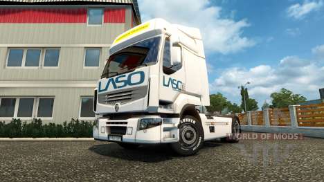 Pele LASO para a Renault unidade de tracionament para Euro Truck Simulator 2