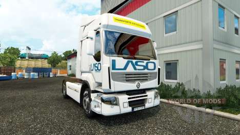 Pele LASO para a Renault unidade de tracionament para Euro Truck Simulator 2