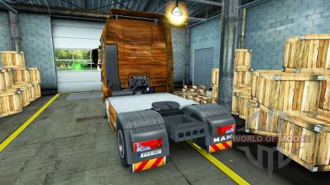 Pele Madeira de Oliveira, sobre o caminhão do HO para Euro Truck Simulator 2