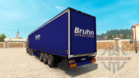 Pele Bruhn no trailer para Euro Truck Simulator 2