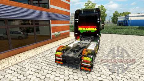 Reggae a pele para o Scania truck para Euro Truck Simulator 2