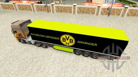 BVB pele para o trailer para Euro Truck Simulator 2